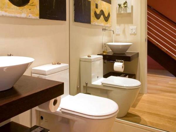 15 съвета за интериора на малката тоалетна